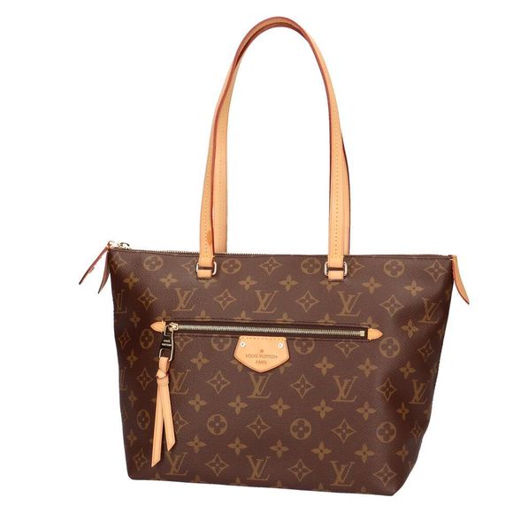 Louis Vuitton Jena MM Monogram Tote Bag Brown - Picture 1 of 10